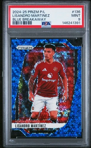 Lisandro Martinez 2024 Panini Prizm Blue Breakaway /99