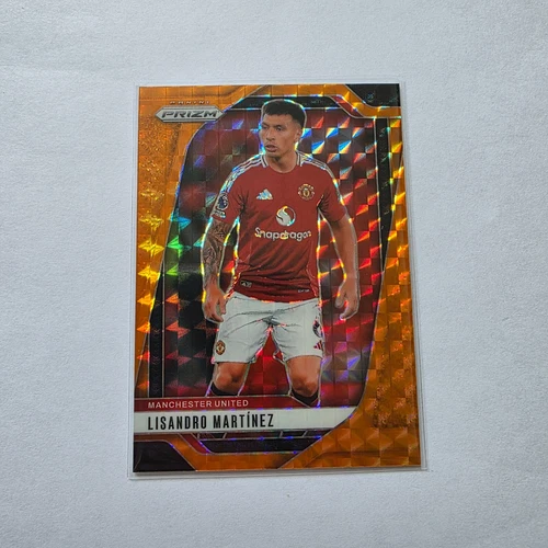 Lisandro Martinez 2024 Panini Prizm Orange Mosaic