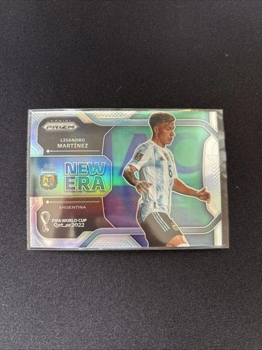 Lisandro Martinez 2022 Panini Prizm World Cup Silver Prizm
