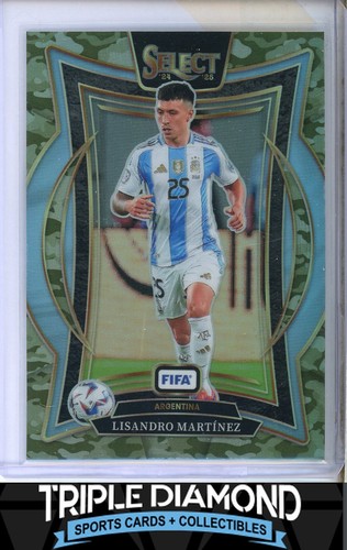 Lisandro Martinez 2024 Panini Select Camo Prizm /125