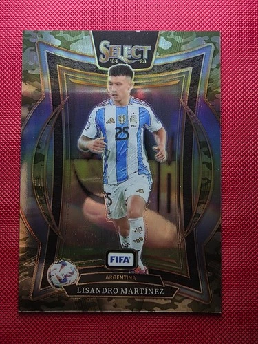 Lisandro Martinez 2024 Panini Select Camo Prizm /135