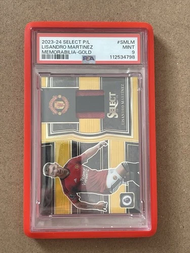 Lisandro Martinez 2023 Panini Select Gold