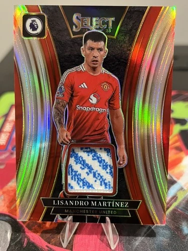 Lisandro Martinez 2024 Panini Select Silver Prizm