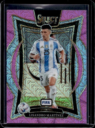 Lisandro Martinez 2024 Panini Select Terrace Pink Mojo /299