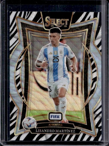 Lisandro Martinez 2024 Panini Select Zebra #57