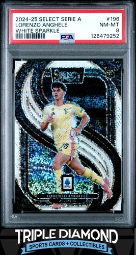 Lorenzo Anghele 2024 Panini Select White Sparkle