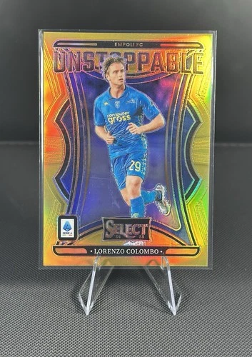 Lorenzo Colombo 2024 Panini Select Gold Prizm /10