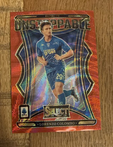 Lorenzo Colombo 2024 Panini Select Red Wave Prizm /49
