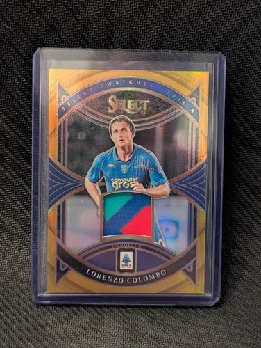 Lorenzo Colombo 2024 Panini Select Serie A Gold Patch /10