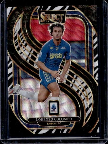 Lorenzo Colombo 2024 Panini Select Serie A Zebra