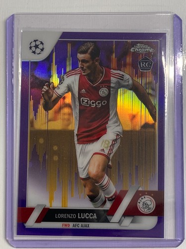 Lorenzo Lucca 2023 Topps Chrome Purple Gold