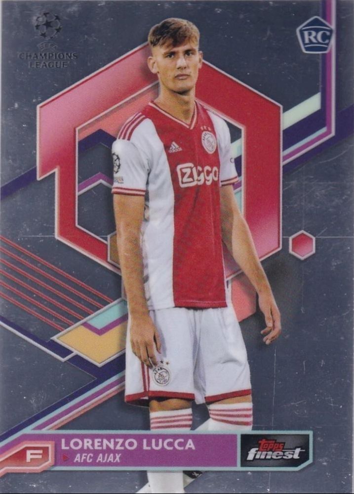 Lorenzo Lucca 2022 Topps Finest UEFA 63