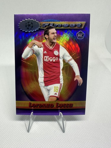 Lorenzo Lucca 2022 Topps Finest Viola Rifrattore /15