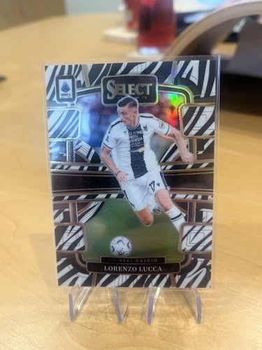 Lorenzo Lucca 2024 Panini Select Zebra Prizm /20
