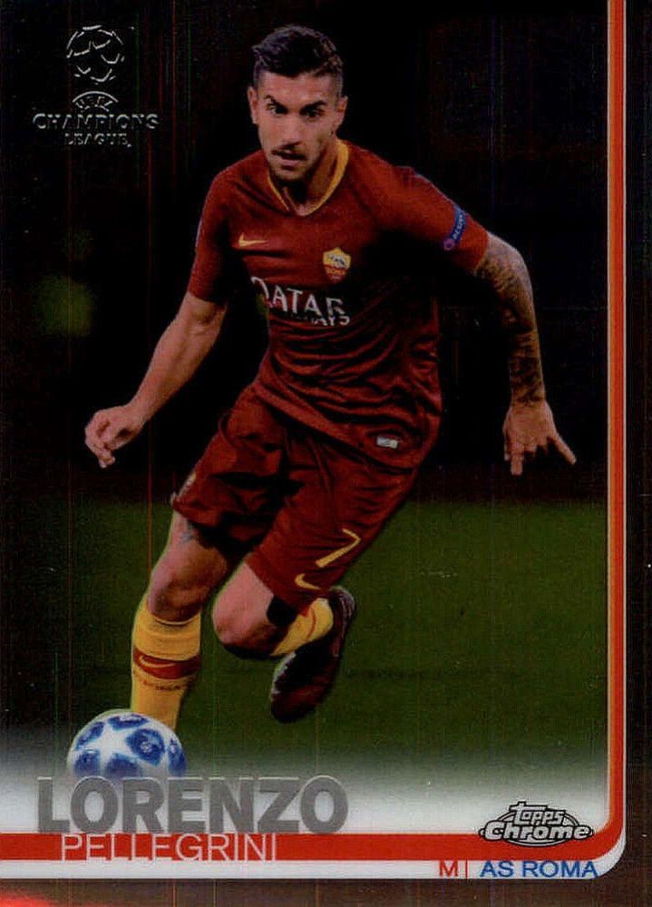 Lorenzo Pellegrini 2018 Topps Chrome UCC 17