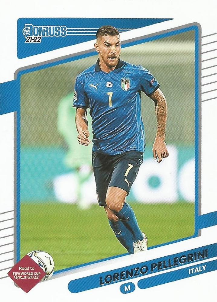 Lorenzo Pellegrini 2021 Panini Donruss Soccer 80
