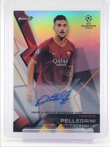 Lorenzo Pellegrini 2018 Topps Finest Refractor