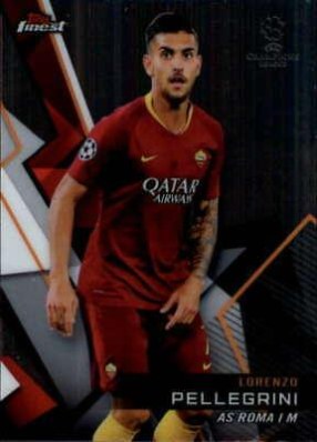 Lorenzo Pellegrini 2018 Topps Finest UEFA 52