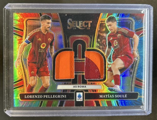 Lorenzo Pellegrini / Matias Soule 2024 Panini Seleziona Serie A Tie-Dye /25