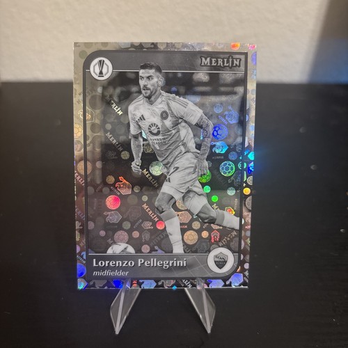 Lorenzo Pellegrini 2024 Topps Merlin Chrome Black & White Vintage /35