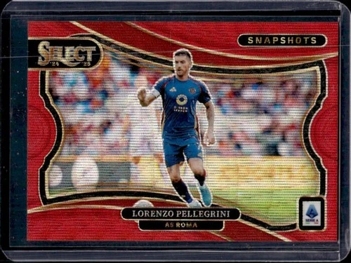 Lorenzo Pellegrini 2024 Panini Select Serie A Red Wave /49