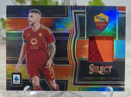 Lorenzo Pellegrini 2023 Panini Select Serie A Tie-Dye Prizm /25