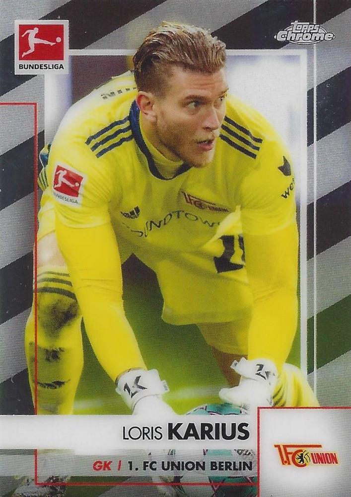 Loris Karius 2020 Topps Chrome Bundesliga 15
