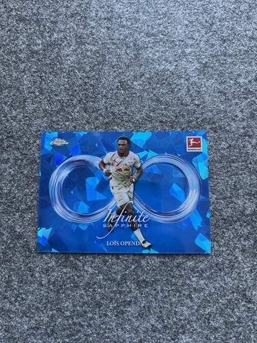 Loïs Openda 2024 Topps Sapphire Infinite Sapphire
