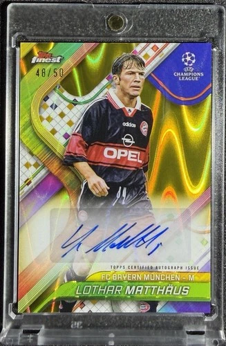 Lothar Matthäus 2024 Topps Finest Gold /50
