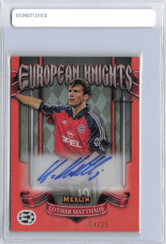 Lothar Matthäus 2025 Topps Merlin Chrome /25