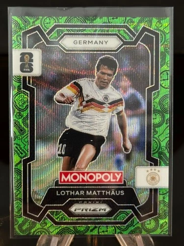 Lothar Matthäus 2026 Panini Prizm Green Wave