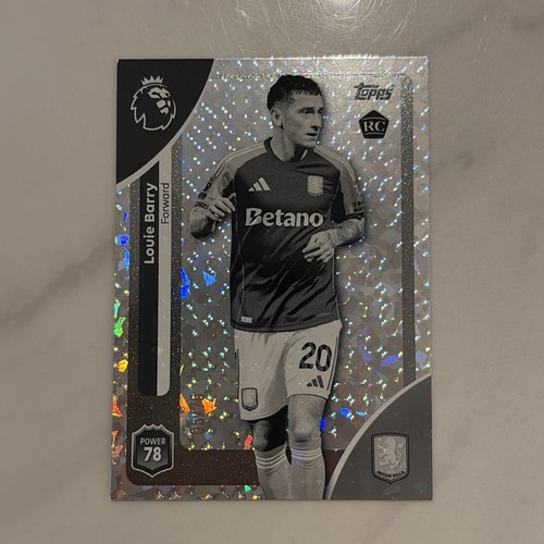 Louie Barry 2026 Topps Premier League Black & White /75