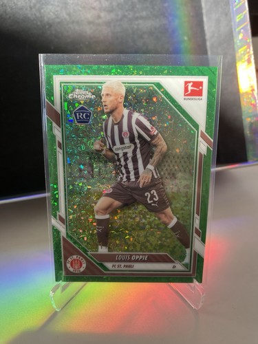 Louis Oppie 2025 Topps Bundesliga Chrome Green /99