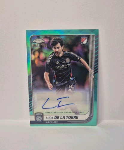 Luca De La Torre 2025 Topps Chrome Aqua /199