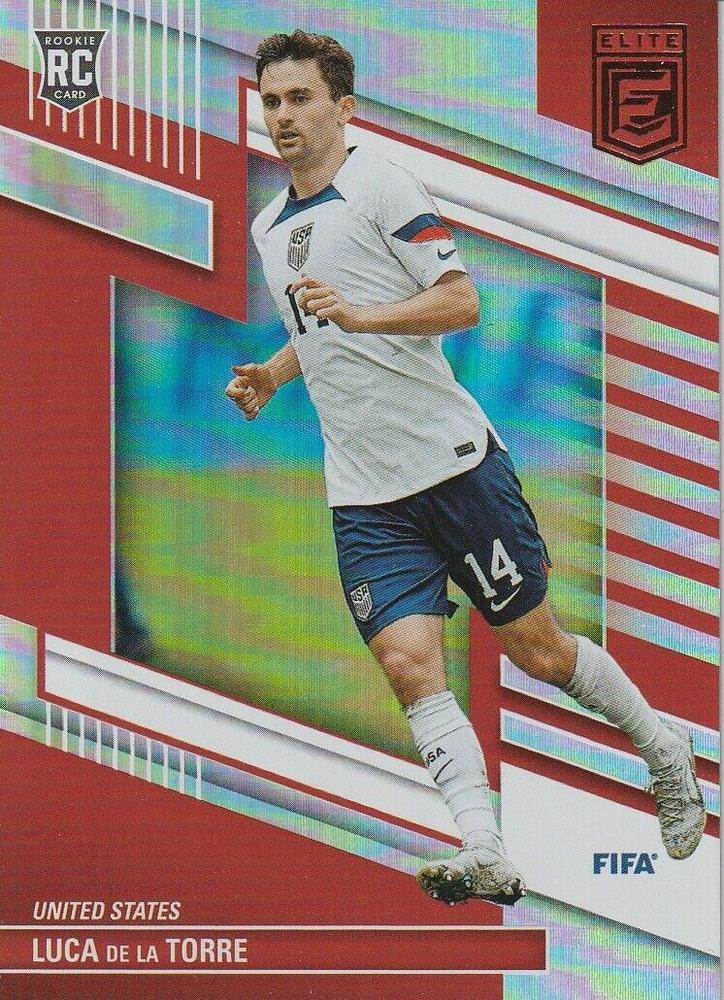 Luca de la Torre 2022 Panini Donruss Soccer 25