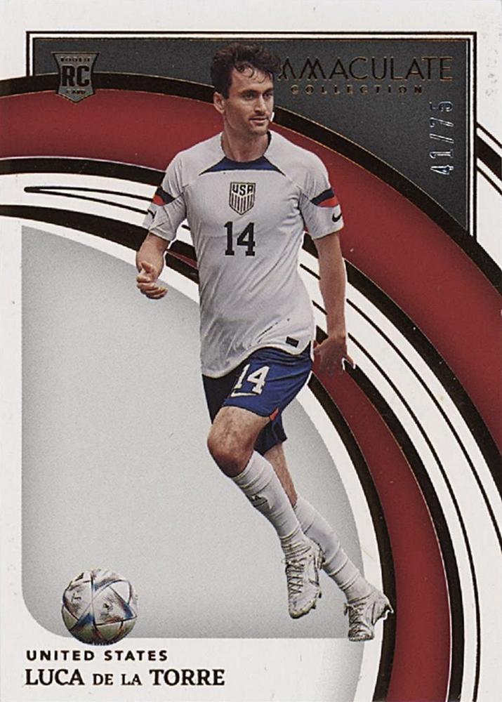 Luca de la Torre 2022 Panini Immaculate Collection