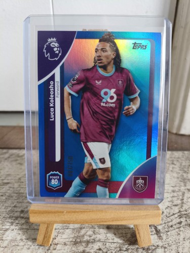 Luca Koleosho 2025 Topps Premier League Refractor /150