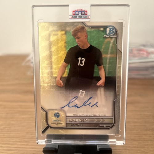 Luca Netz 2022 Topps Bowman Chrome 1/1