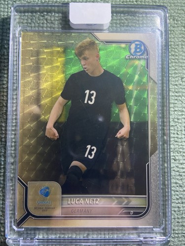 Luca Netz 2023 Topps Bowman Chrome SuperFractor 1/1