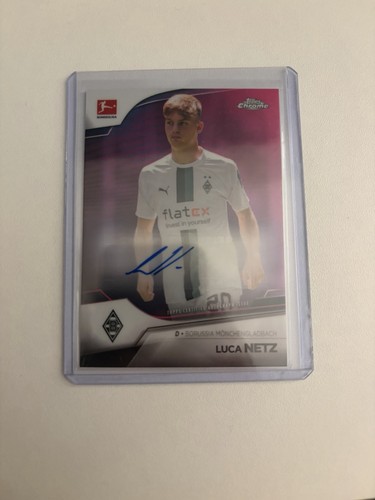 Luca Netz 2022 Topps Chrome /150