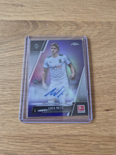 Luca Netz 2021 Topps Chrome /199