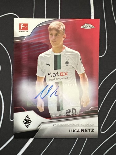 Luca Netz 2022 Topps Chrome Bundesliga /5