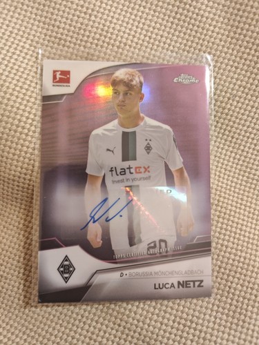 Luca Netz 2023 Topps Chrome Bundesliga /75