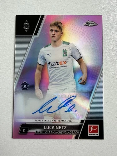 Luca Netz 2021 Topps Chrome Bundesliga /75
