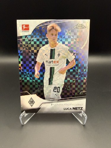 Luca Netz 2022 Topps Chrome Bundesliga X-Fractor /250
