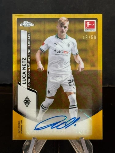 Luca Netz 2023 Topps Chrome Gold /50