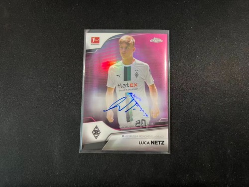 Luca Netz 2022 Topps Chrome Pink /150