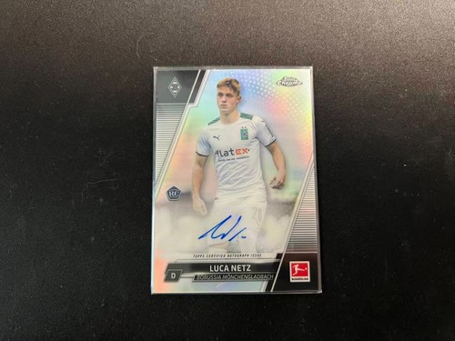 Luca Netz 2021 Topps Chrome Silver