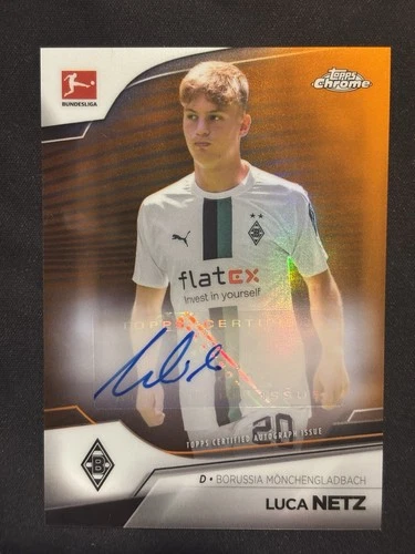 Luca Rete 2023 Topps Chrome Arancione /25