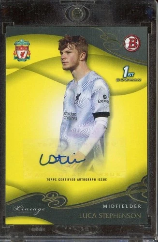 Luca Stephenson 2022 Topps Bowman Amarillo /75